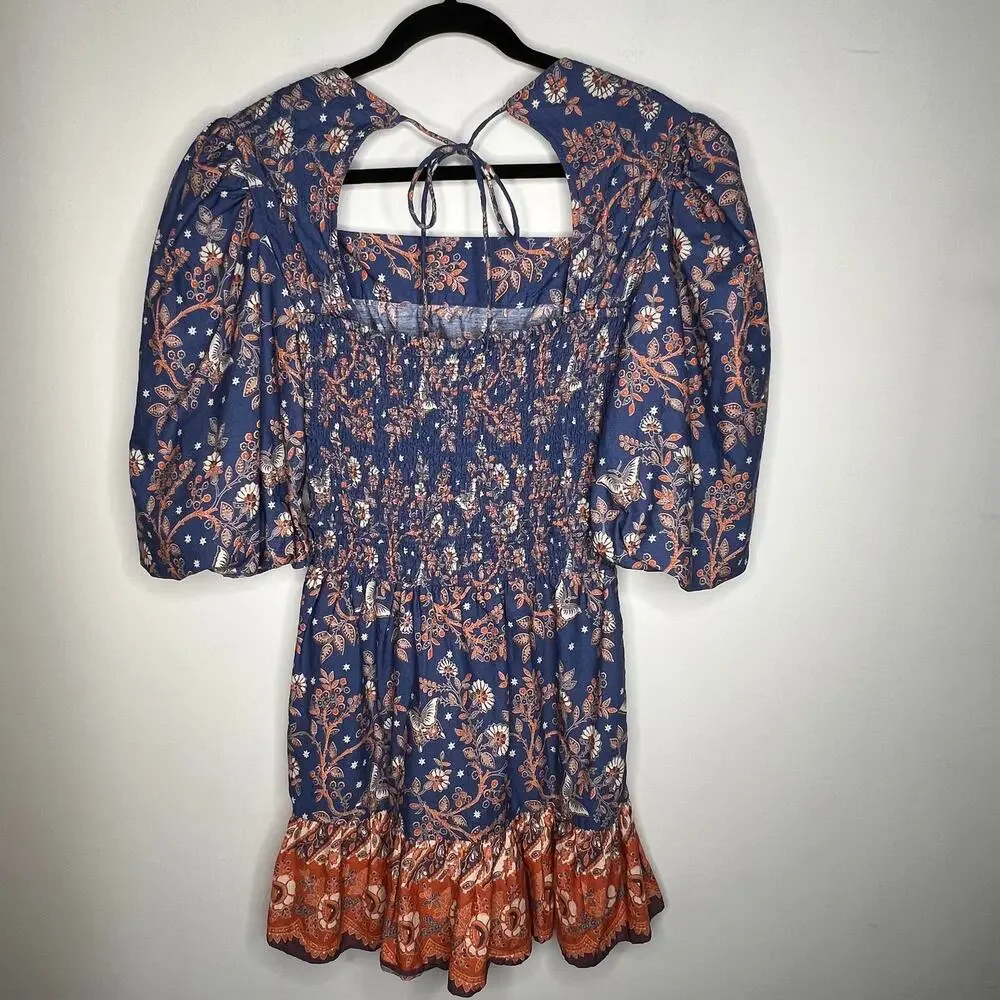 House of Harlow 1960 Butterfly Print Mini Dress Size M